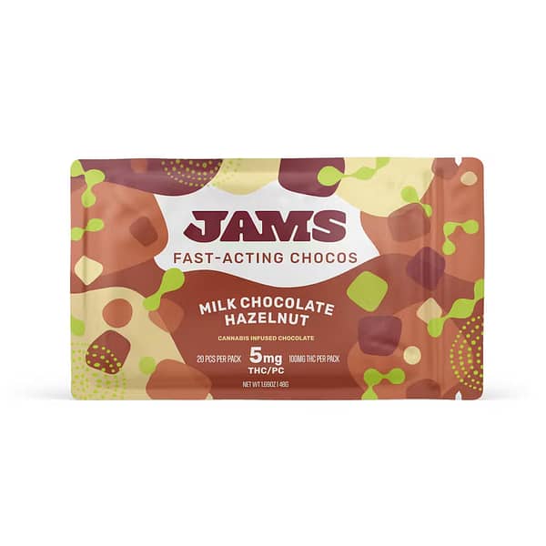 Fast-Acting Chocos - Milk Chocolate Hazelnut 100mg