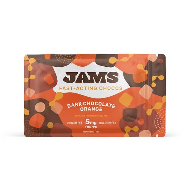 Fast-Acting Chocos - Dark Chocolate Orange 100mg