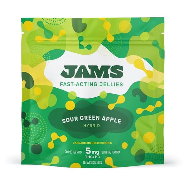Jams sour green apple