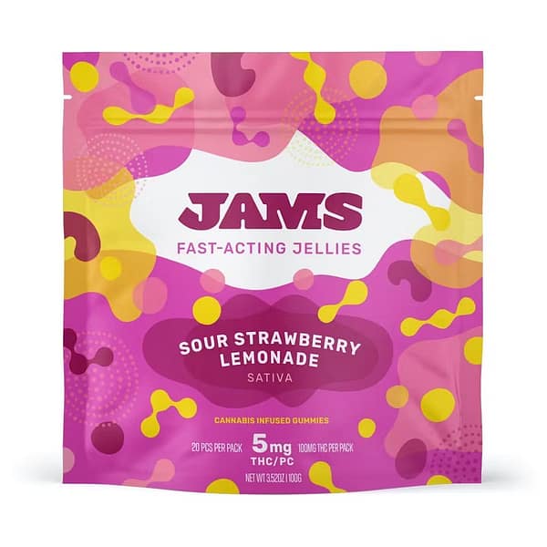 jams sour strawberry lemonade