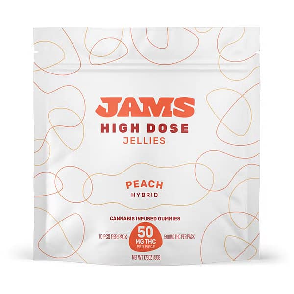 High Dose Peach Jellies 500mg | 10pk